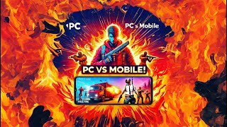 PC vs Mobile Free Fire Gameplay 🔥 Extreme Gameplay Insane Comparison [upl. by Adnilev893]