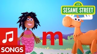 Sesame Street A Song About Letter M [upl. by Ogu146]