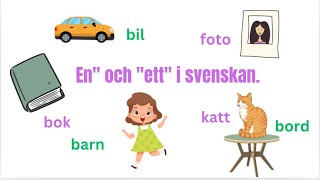 En Och Ett I Svenskan Svensk Grammatik [upl. by Atteroc]