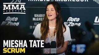 Miesha Tate Breaks Down Khabib vs McGregor Cyborg vs Nunes  MMA Fighting [upl. by Asirem]