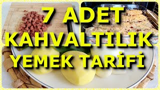 7 ENFES KAHVALTILIK TARİFİ TEK VİDEODA [upl. by Flagler300]