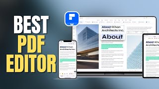 Edit PDFs Like a Pro with AI  Wondershare PDFelement Review [upl. by Tymes]