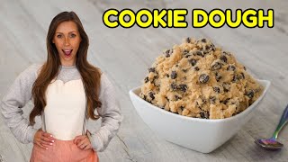 Easiest Edible Cookie Dough Recipe [upl. by Ahsercel]