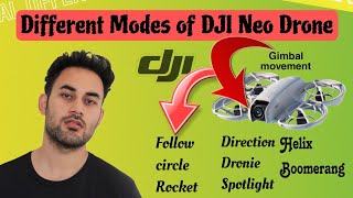 DJI Neo  All 8 Modes Explained With amp Without Phone  Gimbal Axis Movement  Portrait Mode dji [upl. by Assirek]