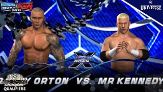 NO HOLDS BARRED Randy Orton vs Mr Kennedy  Elimination Chamber Qualifiers  WWE SvR 2011 JKuzap [upl. by Ardme]