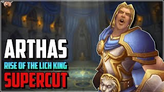 Warcraft Arthas Rise of the Lich King  Supercut Full Series [upl. by Dnomso694]