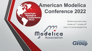 American Modelica Conference 2022  Language and Tools Session [upl. by Bethesde]