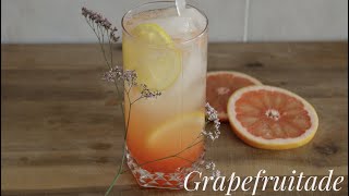 How to make Grapefruit Syrup for Grapefruit AdeㅣIekie Vlogs [upl. by Nacul609]