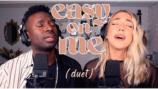 Adele  quotEasy On Mequot duet version  NiCo Cover [upl. by Ecnerual697]