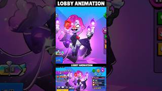 Virgo Colette Lobby animation brawlstars shorts [upl. by Ytirev887]