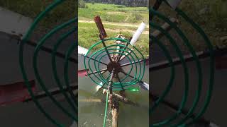 Water wheel pump new project 👍 [upl. by Anaujnas298]