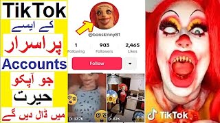 TikTok Accounts that were so Creepy that they went Viral [upl. by Ynohtn]