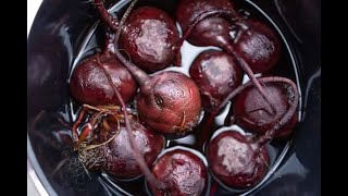 Rote Bete Salat zubereiten Rezept Video  How to Prepare Beet Salat Recipe [upl. by Cita812]