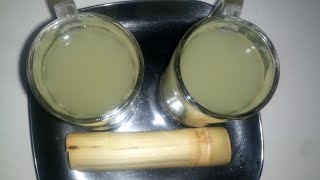 How to Make Sugarcane Juice with a blender [upl. by Vharat]