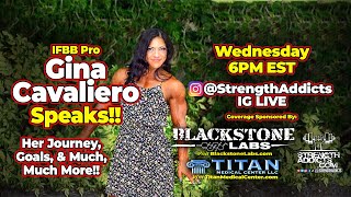 Gina Cavaliero Speaks  IFBB Pro Womens Bodybuilder [upl. by Abbie]