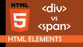 The difference between DIV and SPAN [upl. by Seema]