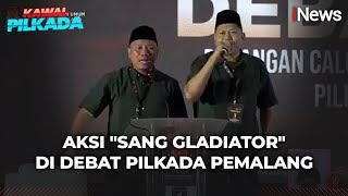 Momen Vicky Prasetyo Bernyanyi saat Debat Pilkada Pemalang 2024  Kawal Pilkada 2211 [upl. by Zadoc]