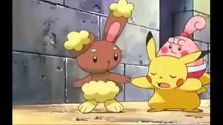 pokemon pikachu and buneary  I Think About You Full Lyrics con letra [upl. by Alanah]