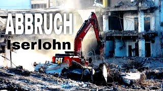 Destroy Karstadt Iserlohn  Demolition With Huge Excavators [upl. by Verene791]