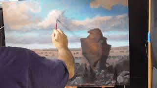 Painting Castle Crag in Oils Vol 2 [upl. by Remy]