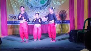 Aigiri Nandini Dance covered by the students of Prateeksha Institute choreographed by me [upl. by Kasevich404]