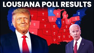 Donald Trump vs Joe Biden Louisiana Poll Results 2024 US Election [upl. by Bertie644]