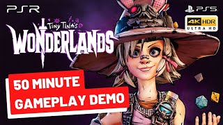 Tiny Tinas Wonderlands NextLevel Edition 50 Minute Gameplay Demo 4K 60FPS HDR No Commentary [upl. by Amlez]