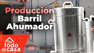 Produccion De Barriles Ahumadores  De Todo En Casa [upl. by Einahpet]