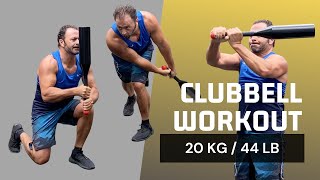 20 KG Clubbells Workout  Book [upl. by Anuaik]