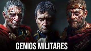 La Vida Completa de 3 GENIOS BRUTALES del Campo de Batalla  César  Napoleón  Aníbal [upl. by Enobe]