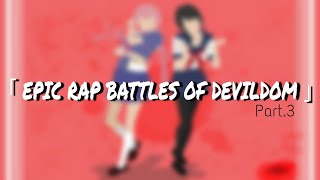 「 UNKNOWN VS MC 」 PT3  Yandere Rap Battle  Devildom ver  Read Description [upl. by Pollard]