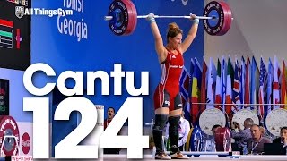 Jennifer Cantu 69kg Mexico 20 yo 124kg Clean amp Jerk Silver 2016 Junior Worlds [upl. by Dael375]