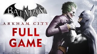 Batman Arkham City  Full Game Walkthrough in 4K 60fps [upl. by Tyne]