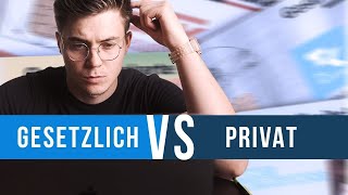 Krankenversicherung für Selbständige  gesetzliche vs private Krankenversicherung [upl. by Rondi]