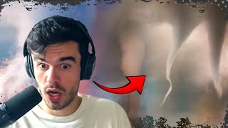 Shacky reacts to INSANE TORNADO videos [upl. by Yeroc]