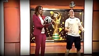 World Cup 2014 Football Adidas Brazuca Test  Dan Magness [upl. by Philipps]