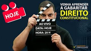 Live de Direito Constitucional [upl. by Cottrell]