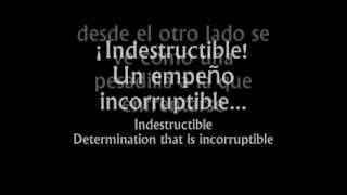 Indestructible Disturbed Español [upl. by Talanta]