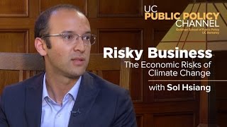 Risky Business The Economic Risks of Climate Change with Sol Hsiang  In the Living Room [upl. by Muhcon]