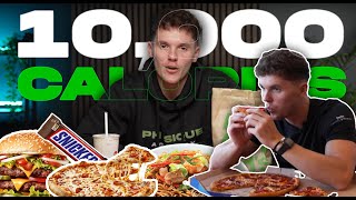 MAN vs FOOD 10000 Calorie Challenge [upl. by Mihsah]