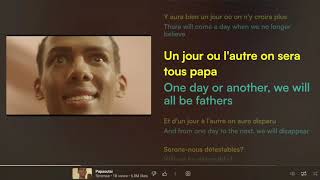 Papaoutai by Stromae  Bilingual Karaoke [upl. by Doherty]