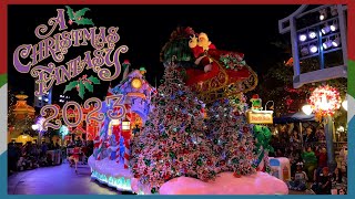 A Christmas Fantasy Parade  Disneyland 2023 [upl. by Neellok577]