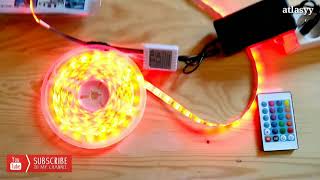 unboxing Led Strip Lights 5050 RGBW [upl. by Ekle]