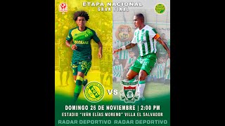 ADA VS FC SAN MARCOS en vivo [upl. by Nylodnewg49]