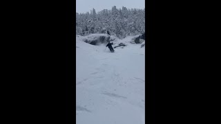 The Boys At Jay Peak VT Got Rowdy After 30quot Of New Snow 🌨️ last week🤘❄️ [upl. by Atiuqrahc881]