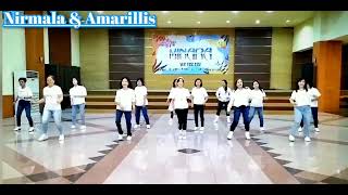 Cotton Fields  Line Dance  Nirmala amp Amarillis Dance choreo Wendy Lin  TW [upl. by Honorine149]