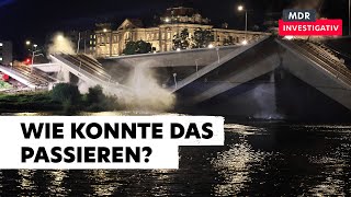 Der Brückeneinsturz in Dresden – Wie es fast zur Katastrophe kam  Doku [upl. by Ahseikan]