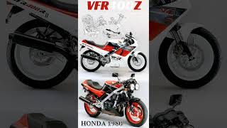 HONDA VFR400Z ปี1980sซึ่งเป็นรถสปอร์ต V4 รุ่นเดียวของ Honda Street Car ที่ไร้เทียมทาน [upl. by Dur]