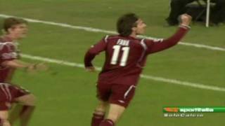 Gol di Tacco Dino Fava Salernitana Modena 140209 HD HQ ALLA IBRAHIMOVIC [upl. by Firestone145]