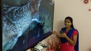 My new 65 inch 4k tv unboxing the 65inch tvvlog 4unboxingtv9bharatvarsh [upl. by Anniram]